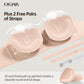 💞 Sutien bandeau fără cusături și fără bretele – antialunecare, cu susținere și fără sârmă, cu efect push-up!