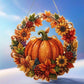 🔥⚡ Peste 50 000 de bucăți vândute! 🎁🍂 Decorațiune de toamnă de agățat – ghirlandă cu dovleci pentru pictură cu diamante, set complet DIY