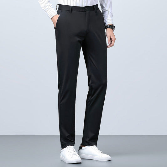 🔥Pantaloni elastici pentru bărbați cu talie extensibilă