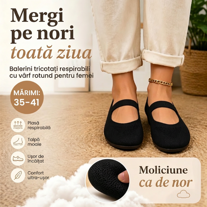 👟🌬️ Pantofi de damă din tricot, aerisiți, cu talpă plată – nu obosesc picioarele nici măcar în timpul plimbărilor lungi – plată la livrare ✅