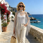 🏆💐Pături croșetate cu efect metalic pentru vară – Ușoare și aerisite, cu care poți crea cu ușurință un look elegant de vară