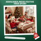 🎄 Față de masă veselă, clasică, de Crăciun