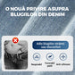 👖Blugi moderni din denim cu petice de dantelă