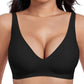 💗Peste 50.000 de bucăți vândute!!💕Sutiene fără sârmă confortabile pentru femei, bralette push-up, sutiene fără cusături, sutiene pentru tricouri, sutiene cu decolteu adânc în V, sutiene pentru uz zilnic