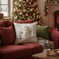 Fețe de pernă festive elegante 🎄 Set de 4 bucăți – Economisesti mai mult! 🔥