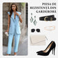 💖Set elegant pentru femei cu blazer fără mâneci și pantaloni cu talie înaltă