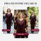 💞Set top și pantaloni din catifea cu strasuri pentru femei