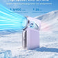 ❄️ Învinge cu ușurință căldura – Mini ventilator portabil cu afișaj LED și 6 viteze – Plată la livrare 💨😍