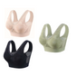 Sutien de înaltă susținere fără fir din dantelă pentru femei
