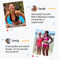 ⛱️ S-4XL 🌺 Seturi de bikini color block cu talie înaltă pentru modelarea burticii 🌈👙