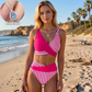 Costum de Baie Color Block – În Stoc & Ramburs 👙🎨