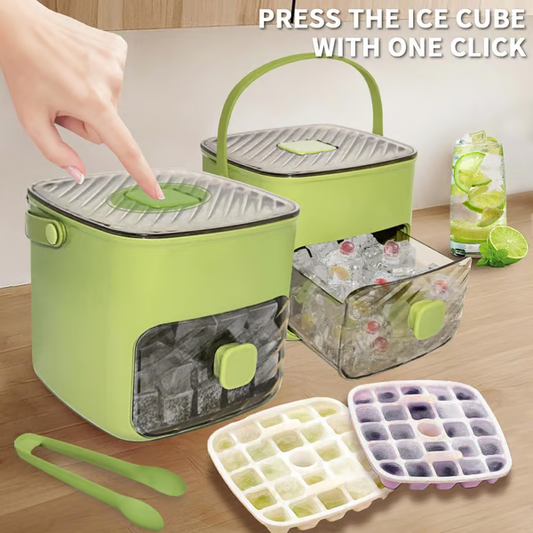 🧊✨ Cuburi de Gheață Portabile – Cu Capac și Cutie Practică, Răcire Instantanee Oriunde V-ați Afla! 🥂🏕️