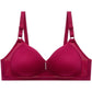 🎉 REDUCERE DE 50% PENTRU O PERIOADĂ LIMITATĂ! 💕 Sutien fără sârmă, confortabil, pentru mărimi mari – din nailon și spandex fără cusături, care previne lăsarea sânilor și este respirabil 👙