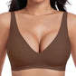💗Peste 50.000 de bucăți vândute!!💕Sutiene fără sârmă confortabile pentru femei, bralette push-up, sutiene fără cusături, sutiene pentru tricouri, sutiene cu decolteu adânc în V, sutiene pentru uz zilnic