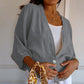 💥2025 Noua dimensiune mare Bat Sleeve Cardigan