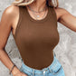 🔥⚡ Peste 50.000 de bucăți vândute! 💖 Tricou cu bretele, cu dungi și material elastic, cu sutien integrat