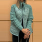 Femeii Patchwork Knit Jacket Jos Coat