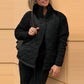 Femeii Patchwork Knit Jacket Jos Coat