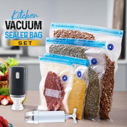 🔥2024 Bucătărie Vânzare fierbinte 49% OFF🔥 Bucătărie Vacuum Sealer Bag Set