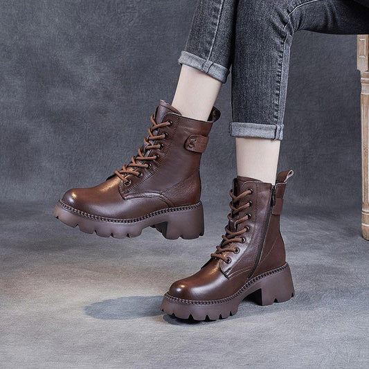 ❄Vânzare de iarnă 49% off👢Cizme din piele pentru femei