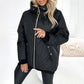 🔥Parka Coat la modă pentru femei cu gât înalt și lungime de șold