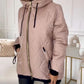 🔥Parka Coat la modă pentru femei cu gât înalt și lungime de șold