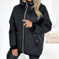 🔥Parka Coat la modă pentru femei cu gât înalt și lungime de șold