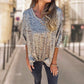 🌞👚Tricou leopard lejer pentru femei cu jumătate