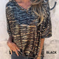 🌞👚Tricou leopard lejer pentru femei cu jumătate