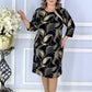 🌹Rochie midi elegantă cu imprimeu