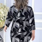 🌹Rochie midi elegantă cu imprimeu