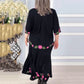 🌷Rochie florală elegantă cu decolteu în V pentru femei