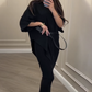💖Set de două piese pentru femei cu top și fustă cu croială lejeră