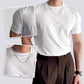 Tricou cu mânecă scurtă slim fit pentru bărbați