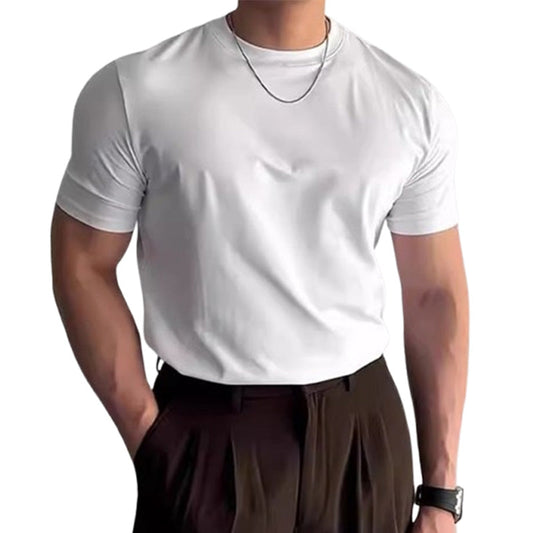 Tricou cu mânecă scurtă slim fit pentru bărbați