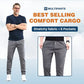 Pantaloni casual rezistenți, cu elasticitate ridicată și buzunare multiple