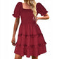 Rochie Vintage Ruffle pentru femei