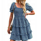 Rochie Vintage Ruffle pentru femei