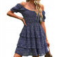 Rochie Vintage Ruffle pentru femei