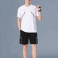 ✨Set pentru bărbați de tricou și pantaloni scurți cu uscare rapidă🏃‍♂️👕