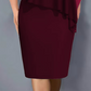 ✨Rochie din sifon cu decolteu ascuțit cu inserții de pietre prețioase