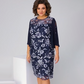 Rochie Midi din plasă cu imprimeu floral pentru femei