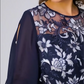 Rochie Midi din plasă cu imprimeu floral pentru femei
