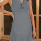 🌹 Rochie din denim spălat pentru femei