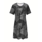 🌟 Rochie casual patchwork pentru femei 💃 Mărimi mari XL–4XL | Ofertă limitată ⏳