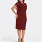 Rochie casual pentru femei cu gât rotund