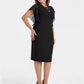 Rochie casual pentru femei cu gât rotund