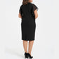Rochie casual pentru femei cu gât rotund