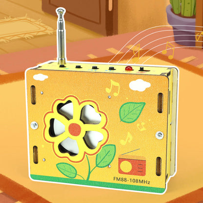 🔥Jucării educaționale pentru copii DIY Mini Radio