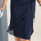 Modă elegantă rochie de culoare solidă